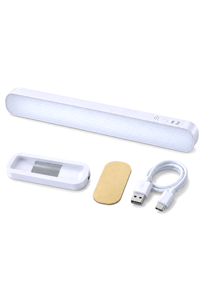 3 Kademeli Şarjlı LED Lamba Type-C Manyetik Duvar ve Masaya Monte Edilebilir Aydınlatma Lambası, 30 cm