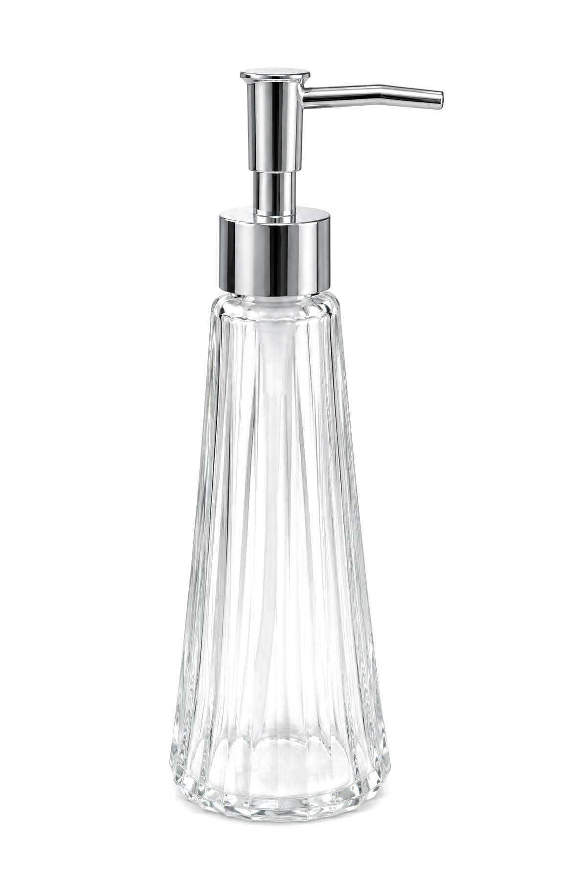 Eyfel Cam Sıvı Sabunluk 250 ml, Şeffaf, 7,5x22 cm