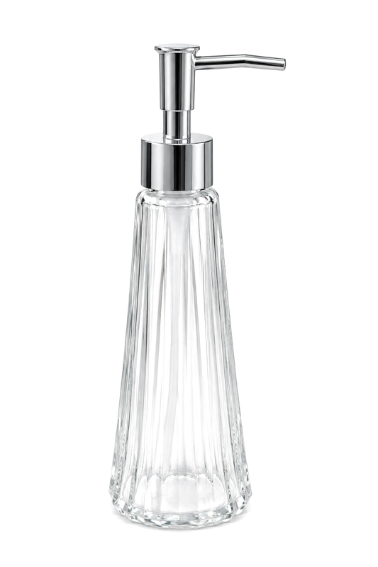 Eyfel Cam Sıvı Sabunluk 250 ml, Şeffaf, 7,5x22 cm